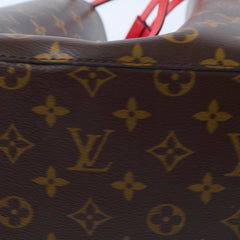 Louis Vuitton Neo Noe Monogram Red