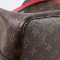 Louis Vuitton Neo Noe Monogram Red