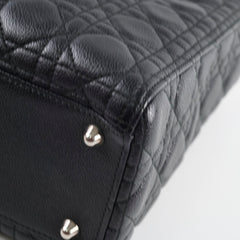Dior Lady Dior Large Grained Black