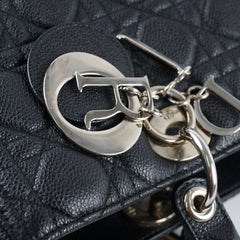 Dior Lady Dior Large Grained Black