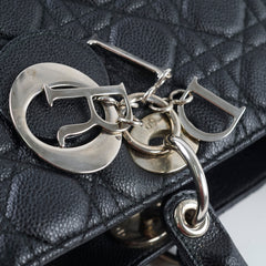 Dior Lady Dior Large Grained Black
