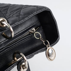 Dior Lady Dior Large Grained Black