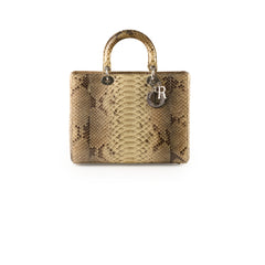 Christian Dior Large Python Lady Dior
