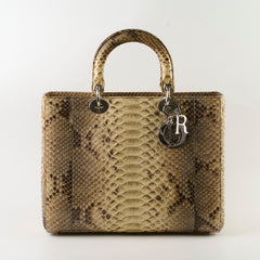 Christian Dior Large Python Lady Dior