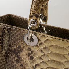 Christian Dior Large Python Lady Dior