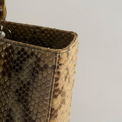 Christian Dior Large Python Lady Dior