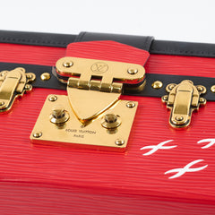 Louis Vuitton Petit Malle Red Epi