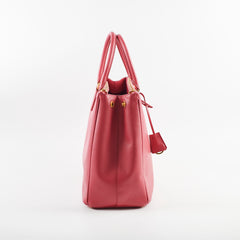 Prada Galleria Saffiano Leather Tote Pink