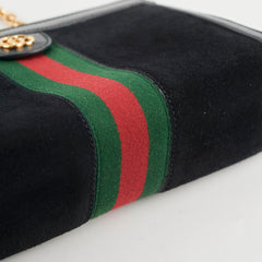 Gucci Ophidia Small Shoulder Bag Black Patent