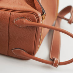 Hermes Lindy 26 Gold Clemence A Stamp