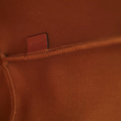 Celine Medium Bucket Triomphe Canvas and Calfskin