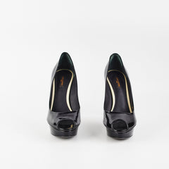 Louis Vuitton Patent Heels Black Size 39