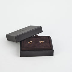 Hermes Echappee Small Earrings Rose Gold