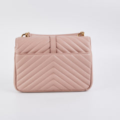 Saint Laurent College Medium Pink Bag