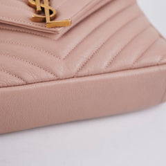 Saint Laurent College Medium Pink Bag