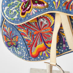 Christian Dior Embroidery Saddle