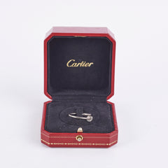 Cartier Juste Un Clou White Gold SM Ring Size 58