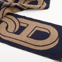 Hermes Reversible Maillons TGM Cashmere Muffler Scarf