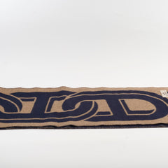 Hermes Reversible Maillons TGM Cashmere Muffler Scarf
