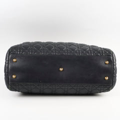 Christian Dior Soft Shopping Tote Black