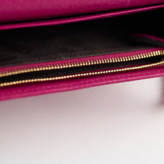 Gucci Soho Wallet on Chain Purple Bag