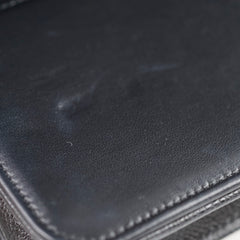 Chanel Boy Black Wallet on Chain microchip