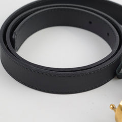 Gucci Small GG Marmont Belt Black Size 75