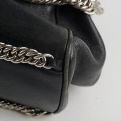 Chanel CC Lambskin Accordion Flap Black 12 Series