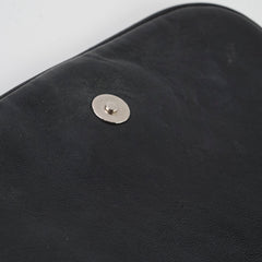 Chanel CC Lambskin Accordion Flap Black 12 Series