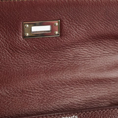 Hermes Kelly 25 Brown I Sqaure Stamp