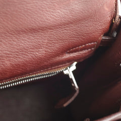 Hermes Kelly 25 Brown I Sqaure Stamp