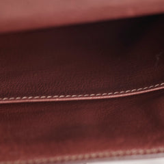 Hermes Kelly 25 Brown I Sqaure Stamp