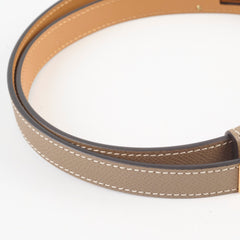 Hermes kelly belt adjustable epsom etoupe - Y stamp