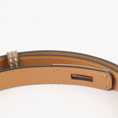 Hermes kelly belt adjustable epsom etoupe - Y stamp