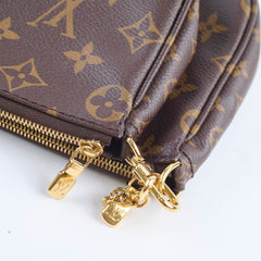 Louis Vuitton Multi Pochette Monogram Black