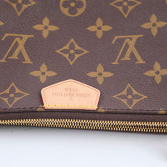 Louis Vuitton Multi Pochette Monogram Black