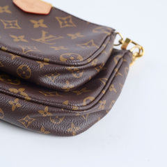 Louis Vuitton Multi Pochette Monogram Black