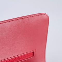 Chanel Medium Chevron Classic Flap Pink Calfskin