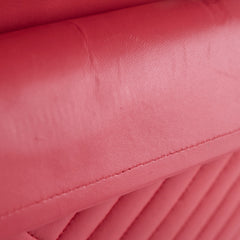 Chanel Medium Chevron Classic Flap Pink Calfskin