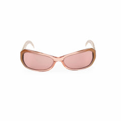 Chanel CC Crystal Logo Sunglasses Brown