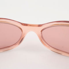 Chanel CC Crystal Logo Sunglasses Brown