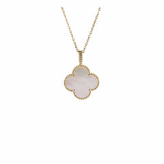 Van Cleef & Arpels Magic Alhambra Pendent Mother of Pearl MOP Necklace