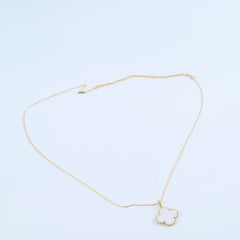 Van Cleef & Arpels Magic Alhambra Pendent Mother of Pearl MOP Necklace
