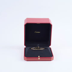 Cartier Small Model Juste Un Clou Juc Bracelet Diamonds Size 16 Yellow Gold