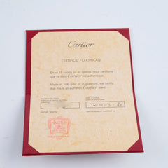 Cartier Small Model Juste Un Clou Juc Bracelet Diamonds Size 16 Yellow Gold