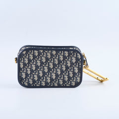 Christian Dior Oblique Pouch with Strap