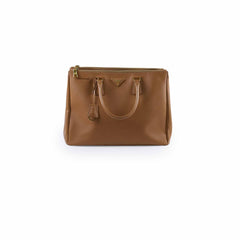 Prada Saffiano Tote Bag Brown