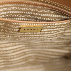 Prada Saffiano Tote Bag Brown