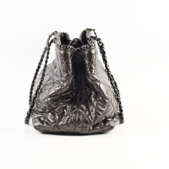 Chanel Chain Me Tote Bag Dark Grey