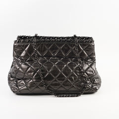 Chanel Chain Me Tote Bag Dark Grey